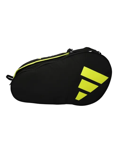 Saco Adidas Control Preto Amarelo Flúor | Ofertas de padel