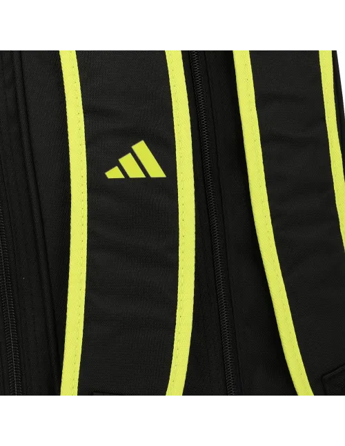 Paletero Adidas Control Negro Amarillo Flúor | Ofertas de padel