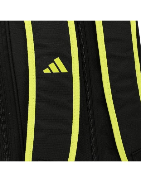 Paletero Adidas Control Negro Amarillo Flúor | Ofertas de padel Paletero Adidas Control Negro Amarillo Flúor | Ofertas de padel