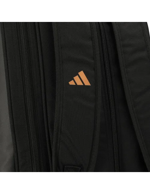 Paletero Adidas Carbon Control Negro Cobre | Ofertas de pádel