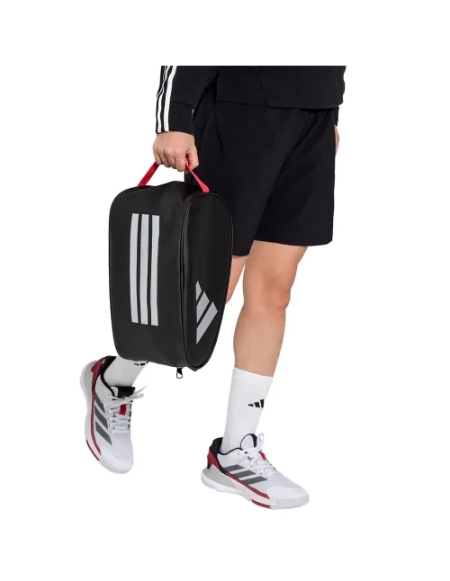 Bolsa Zapatos Adidas Negro/Rojo 3.4 Ab5Za0U22 | Ofertas de padel
