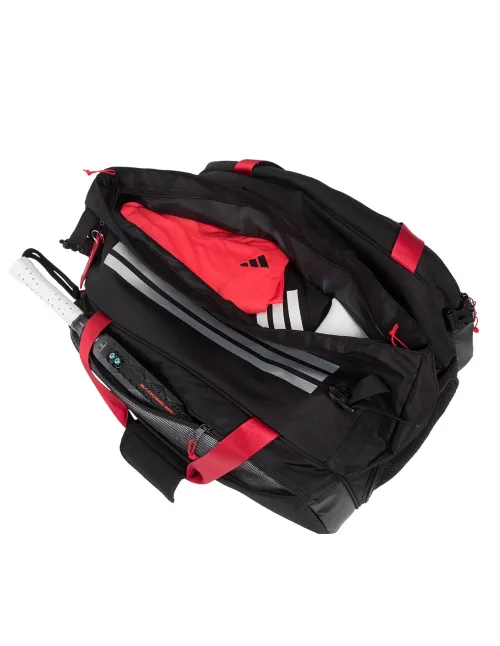 Saco Adidas Multigame Preto/Vermelho 3.4 Ab1Pa0U22 | Ofertas de padel