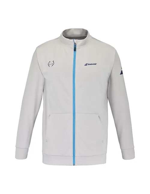 Chaqueta Babolat Juan Lebrón Blanco | Ofertas de pádel
