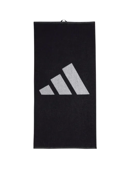 Toalla Adidas Pequeña 3 Barra Negro | Ofertas de pádel
