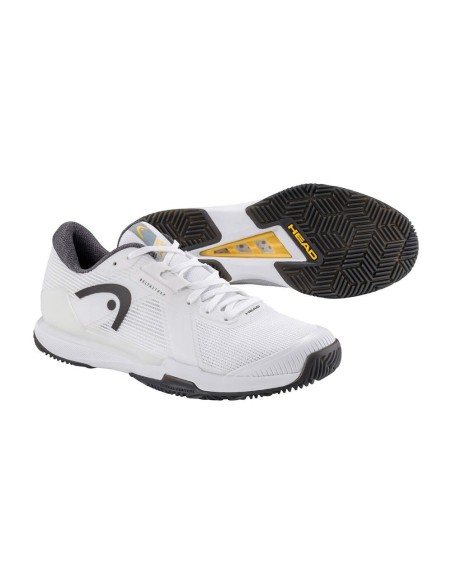 Head Sprint Pro 4.0 Padel Blanco 273665 | Ofertas de pádel