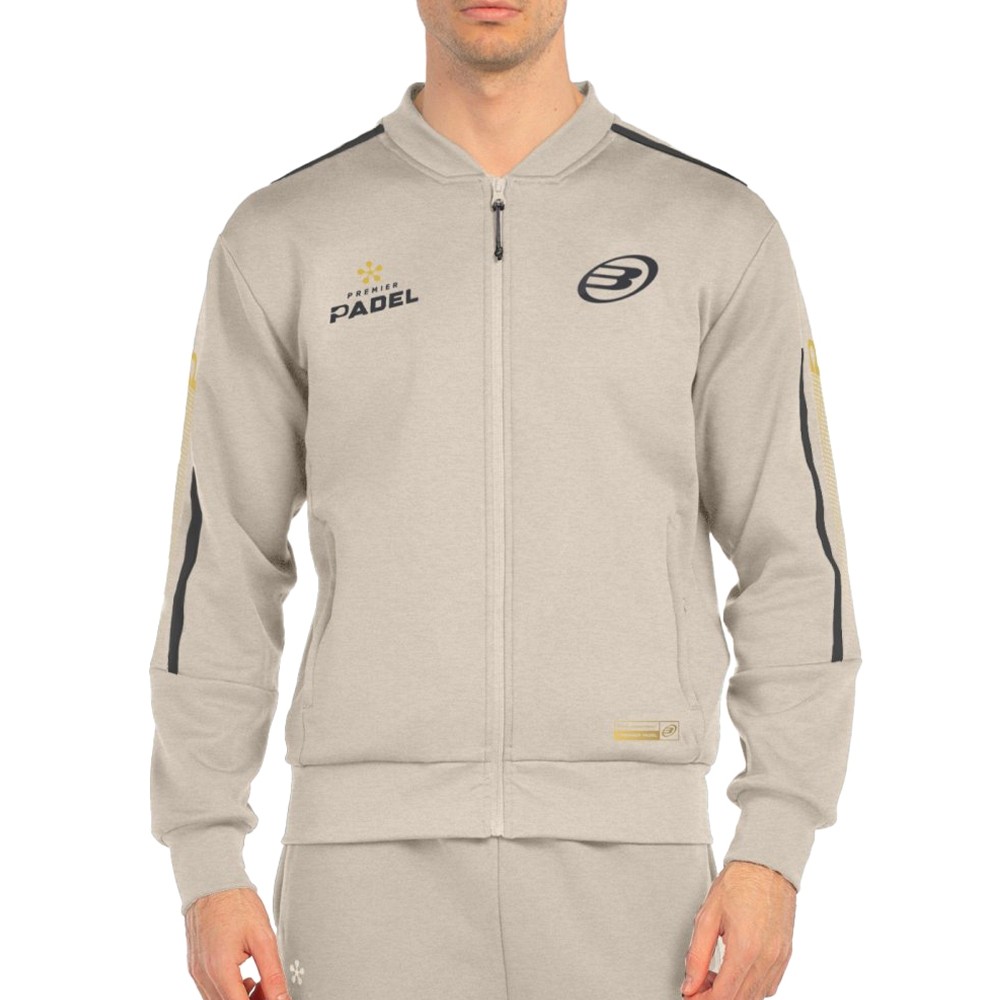 Sudadera Bullpadel Bando Talla XL, Grey