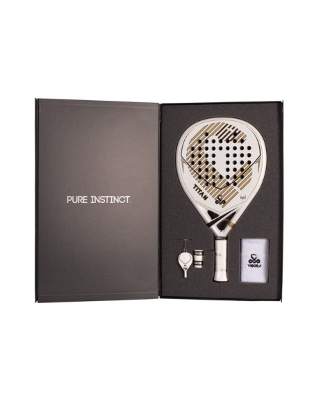 Pack Raquete Vibor-A Titan Limited Edition 2025 | Ofertas de padel