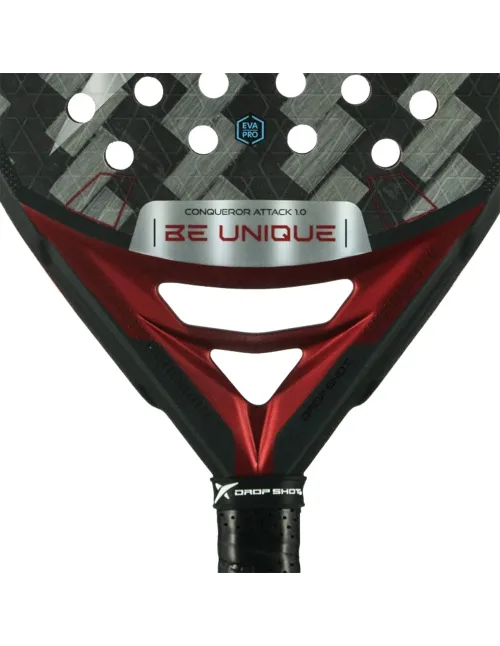RAQUETE DROP SHOT CONQUEROR ATTACK 1.0 DP324016 | Ofertas de padel