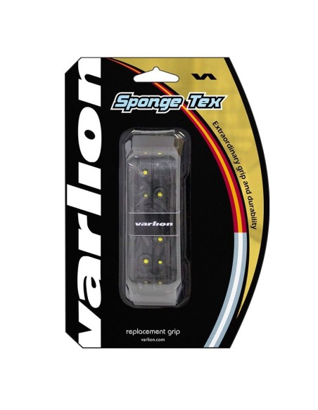 Grip Varlion Sponge Tex Negro Amarillo | Ofertas de padel