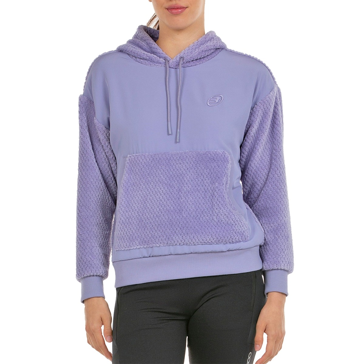 Sudadera Bullpadel Neda Mujer Talla XS, Purple