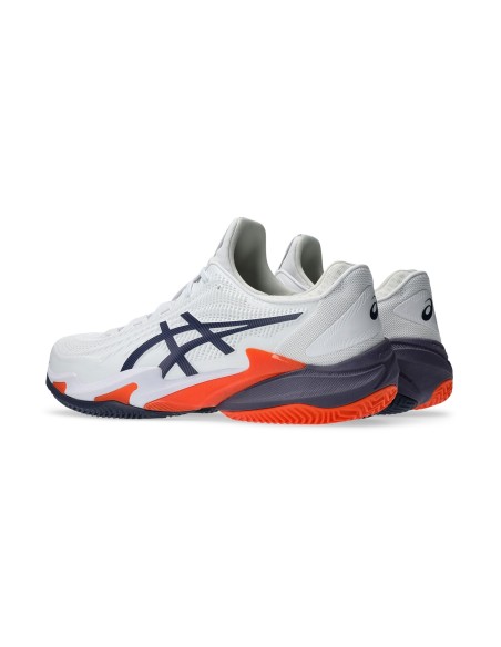 Asics Court Ff 3 Clay White 1041A371 | Ofertas de padel