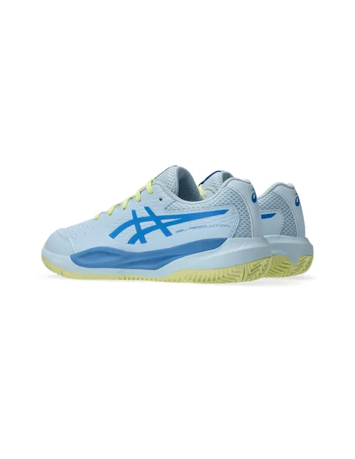 Asics Gel-Resolution X Gs Clay 1044A080-401 Azul Junior | Ofertas de padel