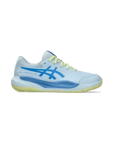 Asics Gel-Resolution X Gs Clay 1044A080-401 Azul Junior | Ofertas de pádel