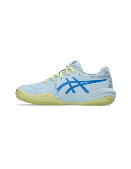 Asics Gel-Resolution X Gs Clay 1044A080-401 Azul Junior | Ofertas de padel