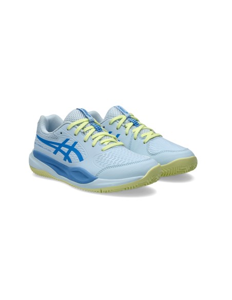 Asics Gel-Resolution X Gs Clay 1044A080-401 Azul Junior | Ofertas de padel