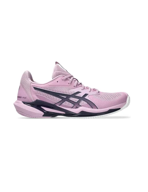 Asics Solution Speed Ff 3 Clay Lila Mujer 1042A248 | Ofertas de pádel