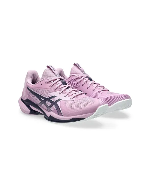 Asics Solution Speed Ff 3 Clay Lila Mujer 1042A248 | Ofertas de pádel