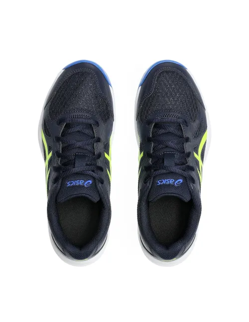 Asics Upcourt 6 Gs Azul Marino Junior 1074A045 | Ofertas de padel