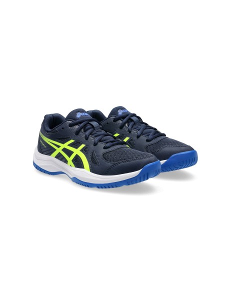 Asics Upcourt 6 Gs Azul Marino Junior 1074A045 | Ofertas de padel
