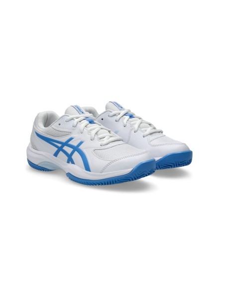 Asics Gel-Game Gs Clay/Oc Blanco Junior 1044A082 | Ofertas de padel