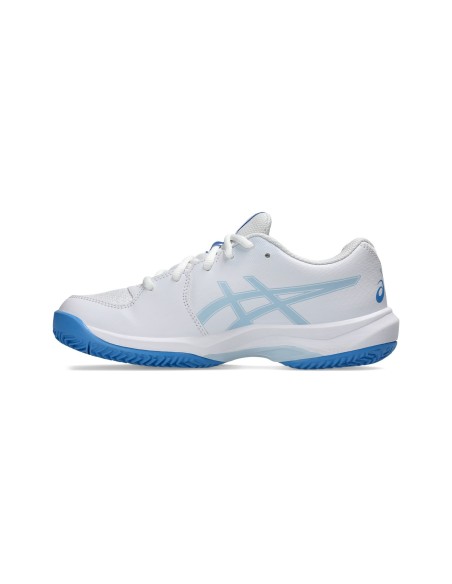 Asics Gel-Game Gs Clay/Oc Blanco Junior 1044A082 | Ofertas de padel