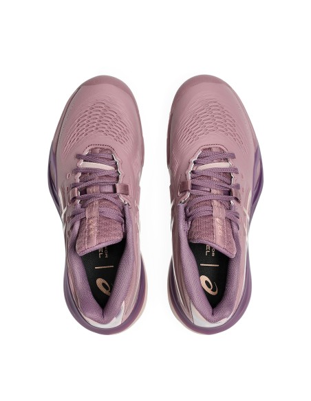 Asics Gel-Resolution X Padel Morado Mujer 1042A285 | Ofertas de pádel