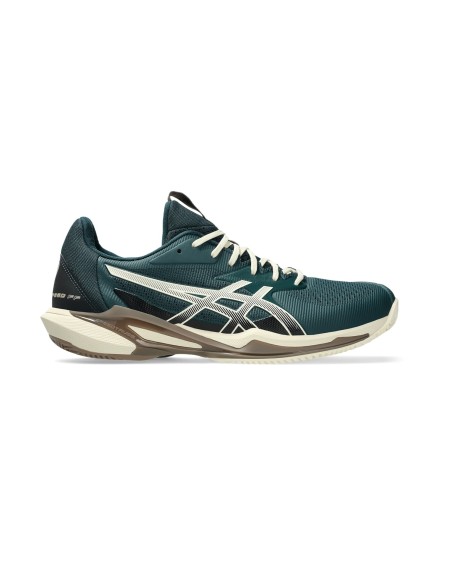 Asics Solution Speed Ff 3 Clay Verde 1041A437-300 | Ofertas de padel