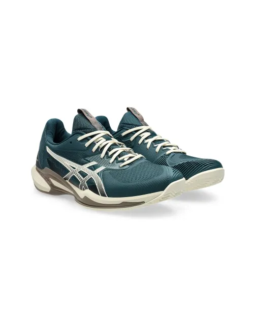 Asics Solution Speed Ff 3 Clay Verde 1041A437-300 | Ofertas de padel