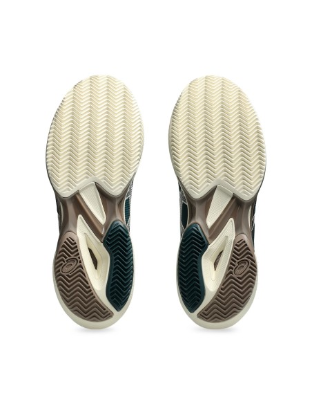 Asics Solution Speed Ff 3 Clay Verde 1041A437-300 | Ofertas de padel