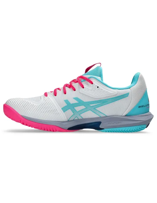 Asics Solution Speed Ff 3 Padel 1041A496-100 White Pink | Ofertas de padel