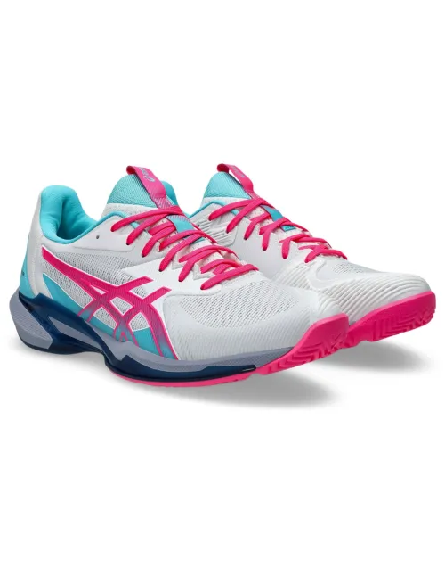 Asics Solution Speed Ff 3 Padel 1041A496-100 White Pink | Ofertas de padel