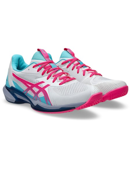 SHOES ASICS SOLUTION SPEED FF 3 PADEL 1041A496-100 | Ofertas de padel
