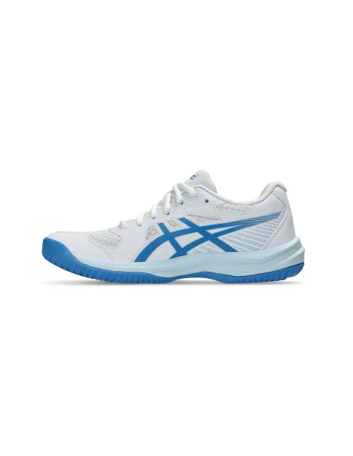 Asics Upcourt 6 1072A107-101 Blanco Mujer | Ofertas de pádel