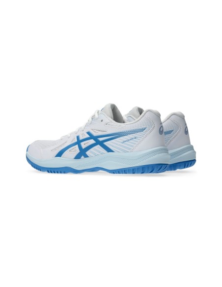 Asics Upcourt 6 1072A107-101 Blanco Mujer | Ofertas de pádel