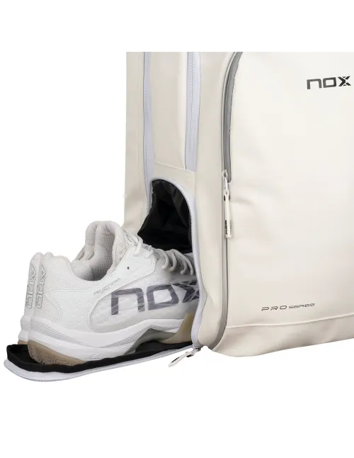 BACKPACK NOX PRO SERIES WHITE MOCPROSWHITE | Ofertas de padel