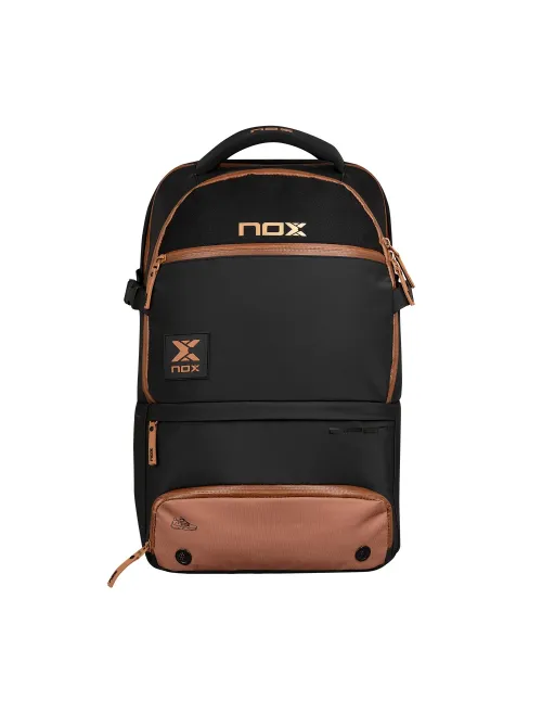 Backpack Nox Luxury Open Series Black Brown | Ofertas de padel