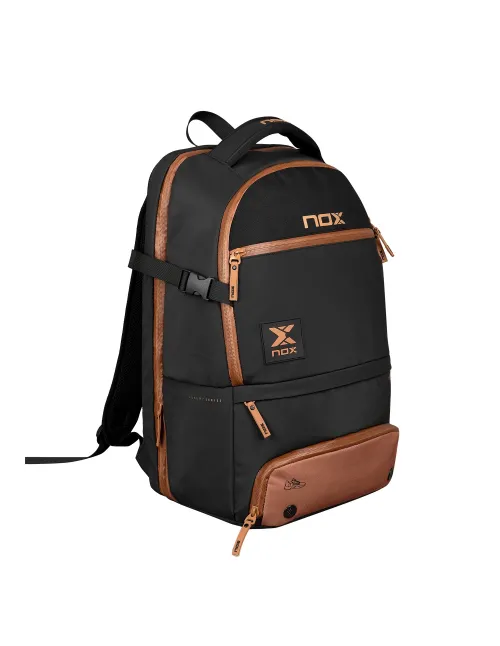 Mochila Nox Luxury Open Series Preta Castanha | Ofertas de padel