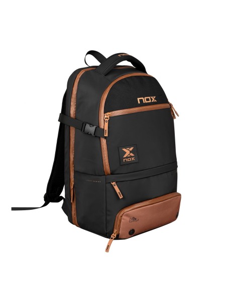 Mochila Nox Luxury Open Series Preta Castanha | Ofertas de padel
