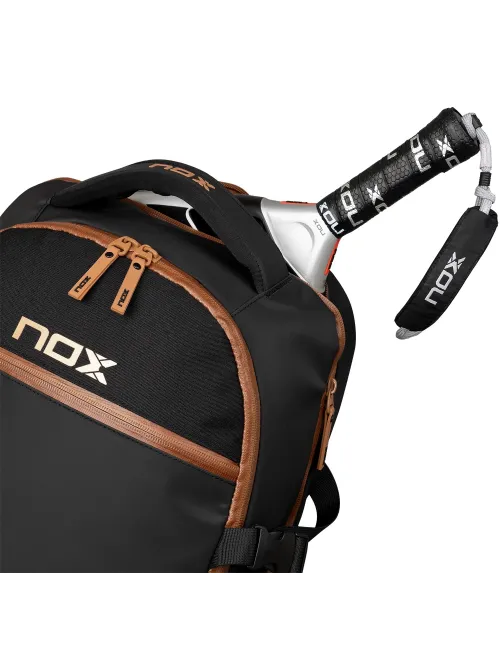 Nox Luxury Open Series Zaino Nero Marrone |Padel offers