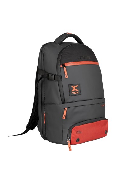 Backpack Nox Luxury Open Series Black Red | Ofertas de padel