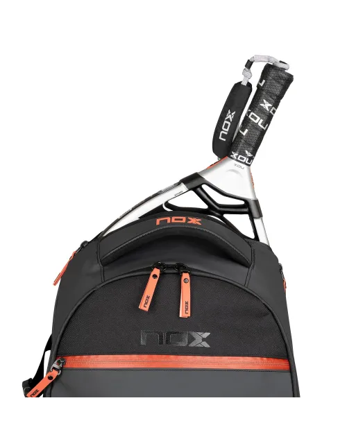Mochila Nox Luxury Open Series Preto Vermelho | Ofertas de padel