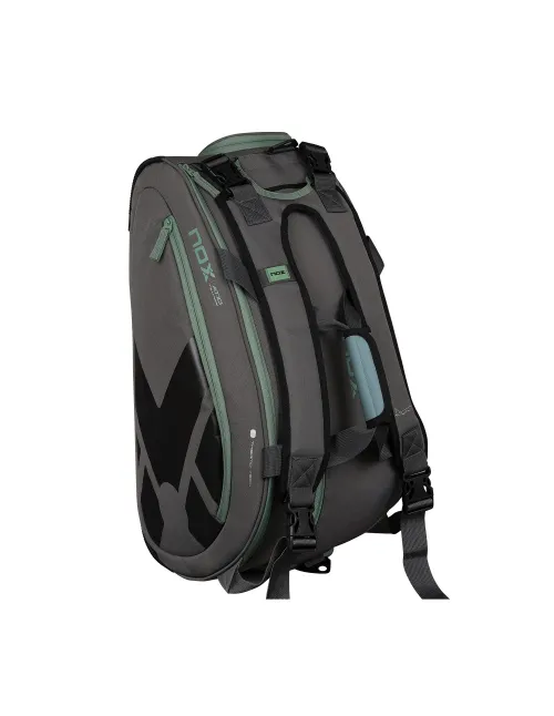 Paletero Nox AT10 Team Gris Verde | Ofertas de pádel