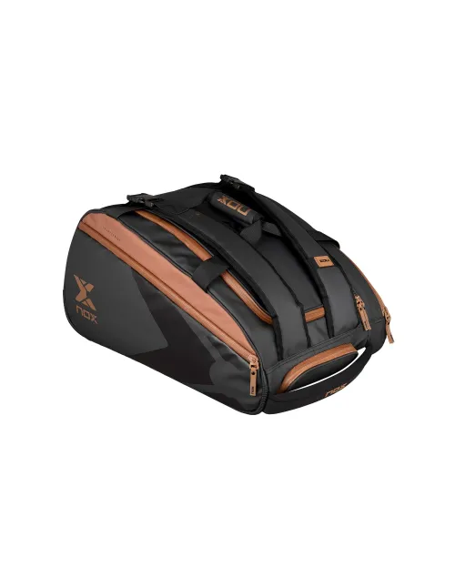 Portaracchette Della Serie Luxury Open Nero Marrone Bpopenblbr |Padel offers