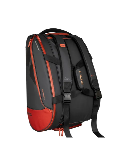 Nox Luxury Open Series Preto Vermelho Sacos Padel | Ofertas de padel