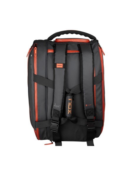 Paletero Nox Luxury Open Series Negro Rojo | Ofertas de pádel