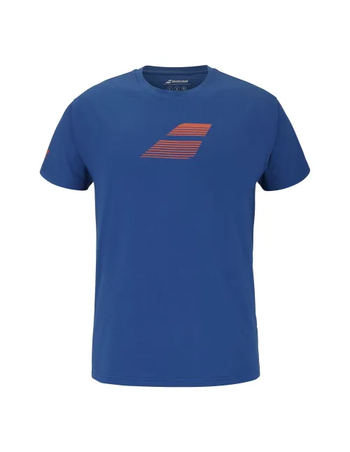 T-Shirt Babolat Exercise Big Flag | Ofertas de padel