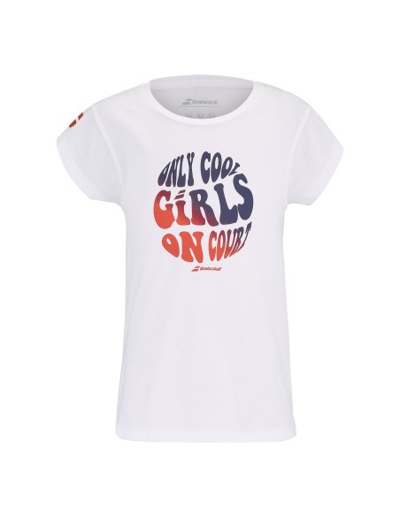 Babolat EXERCISE Cotton Tee Girl'S T-SHIRT | Ofertas de padel