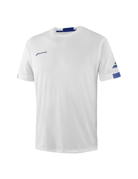 Camiseta Babolat Play Crew Neck Tee Niño |Padel offers