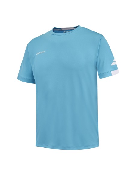 Camiseta Babolat Play Crew Neck Tee Niño |Padel offers
