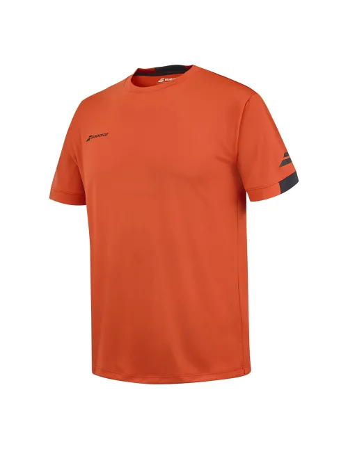 Camiseta Babolat Play Crew Neck Tee Niño |Padel offers
